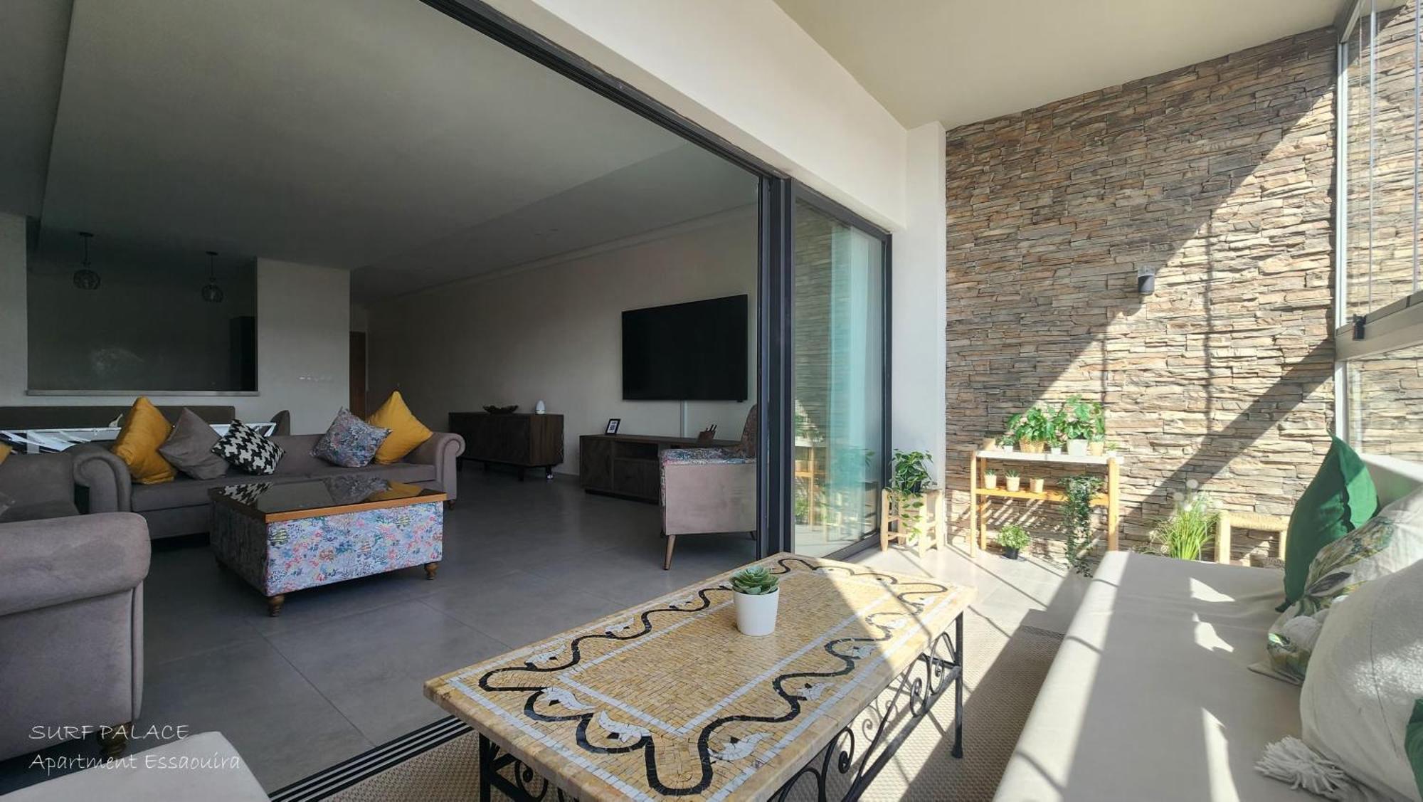 Surf Palace Beachfront Apartment Essaouira Exterior photo